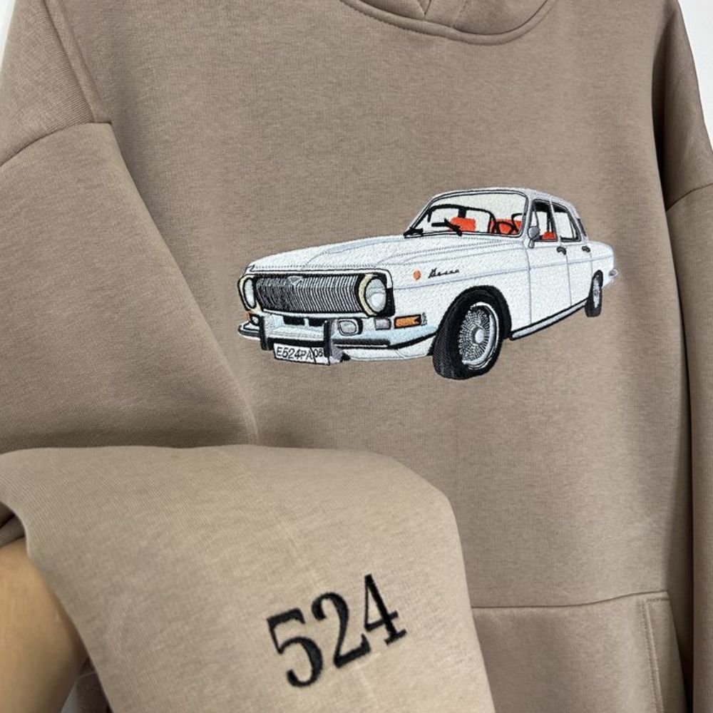 Client apparel embroidered by Aura Embroidery 3